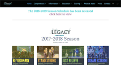 Desktop Screenshot of legacycheeranddance.com